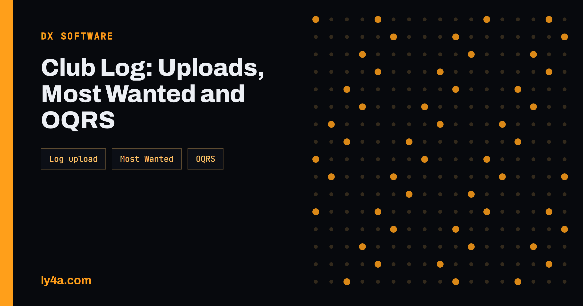 Club Log Explained: Log Uploads, Most Wanted List and OQRS