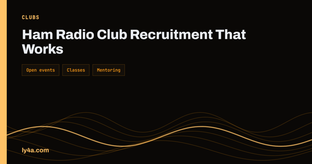 Ham Radio Club Recruitment: Bringing New Members In