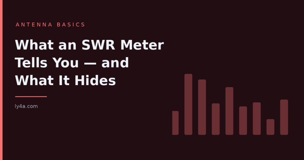 What an SWR Meter Tells You — and What It Hides