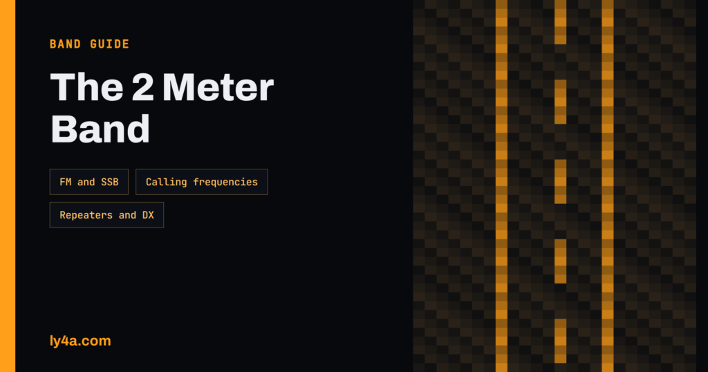 2 Meter Band Guide: 144 MHz FM, SSB and Calling Frequencies