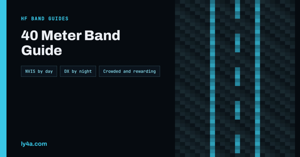 40 Meter Band Guide: NVIS by Day, DX by Night