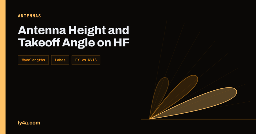 Antenna Height and Takeoff Angle: How High Is High Enough on HF