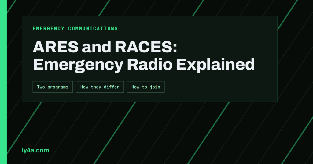 ARES and RACES: How Amateur Emergency Communications Work