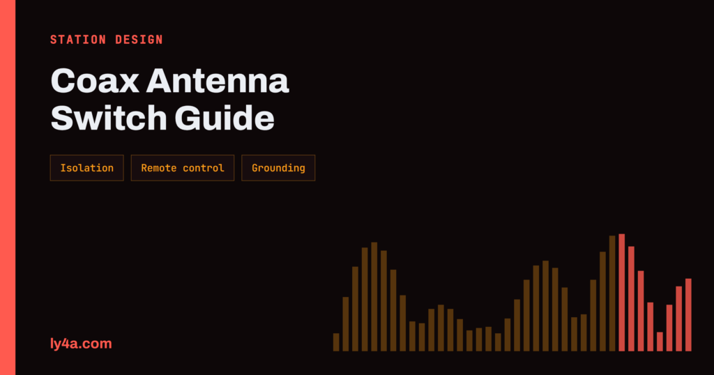 Coax Antenna Switches: Isolation, Grounding and Remote Options