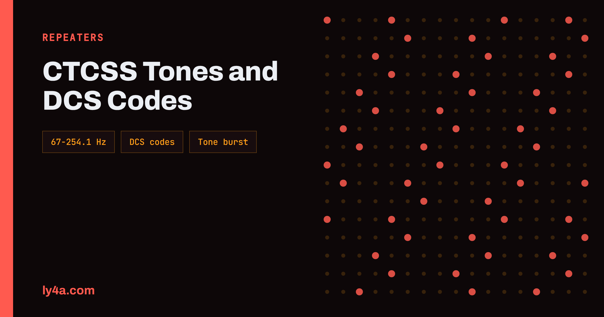 CTCSS Tones and DCS Codes Explained for Repeater Users