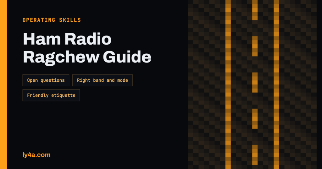 Ham Radio Ragchew Guide: How to Start and Keep a Conversation Going