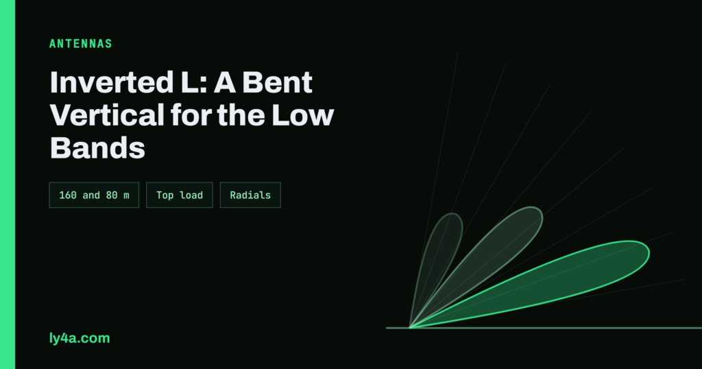 Inverted L Antenna: A Practical Low-Band Wire Vertical