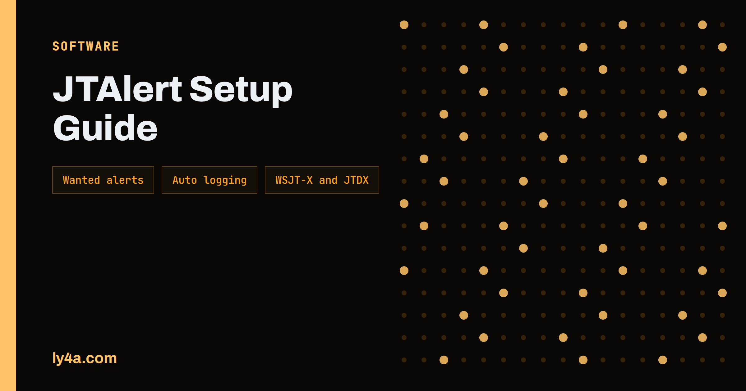 JTAlert Setup: Alerts, Wanted DXCC and Logging with WSJT-X