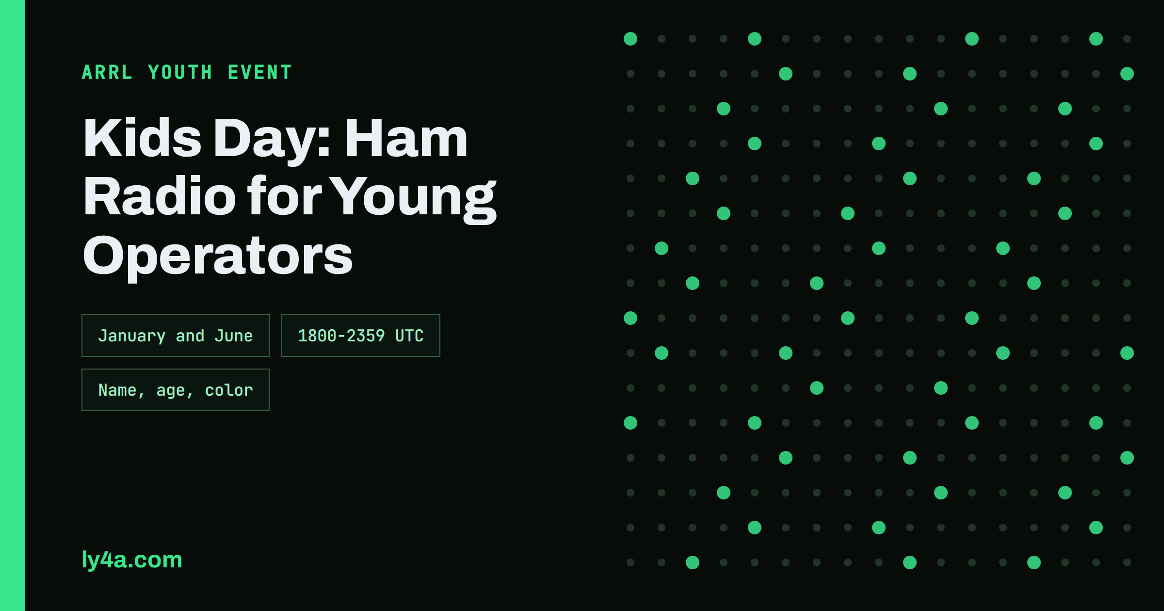 ARRL Kids Day: Share Ham Radio With Young People on the Air