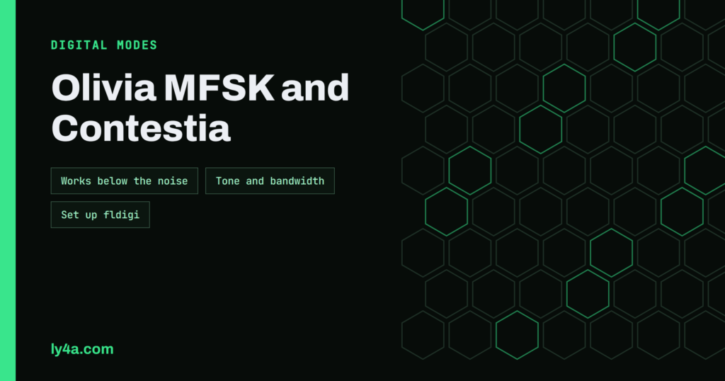 Olivia MFSK and Contestia: Robust Keyboard Modes for Weak Signals