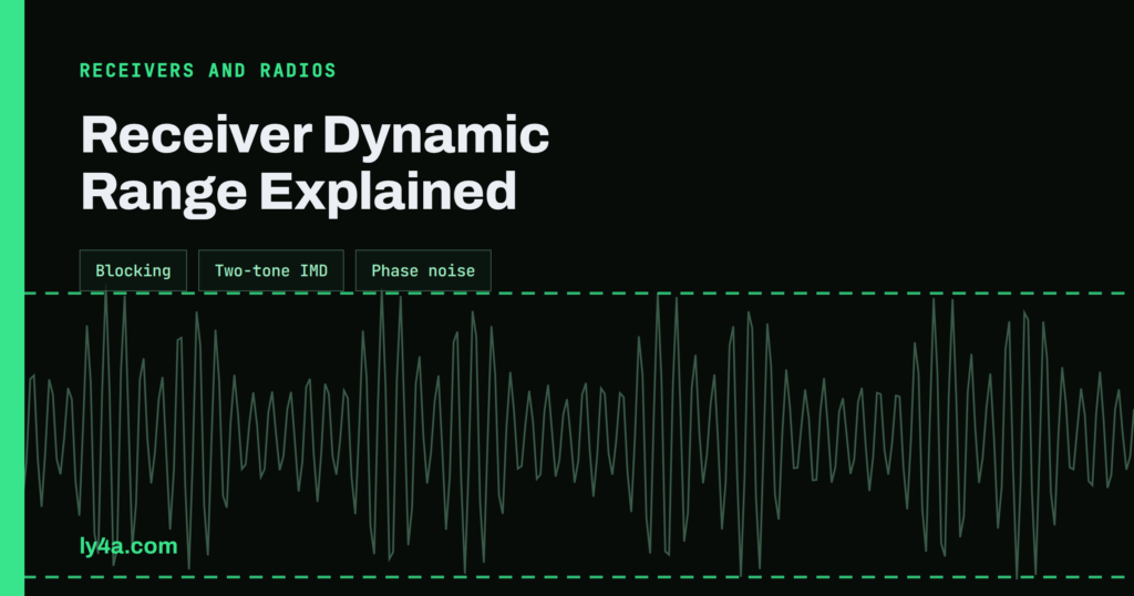 Receiver Dynamic Range: Blocking, IMD and Phase Noise Explained