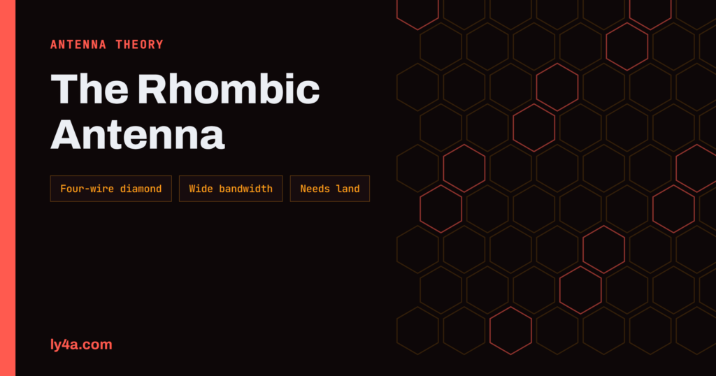 Rhombic Antenna: The Big Wire Diamond for HF Beams