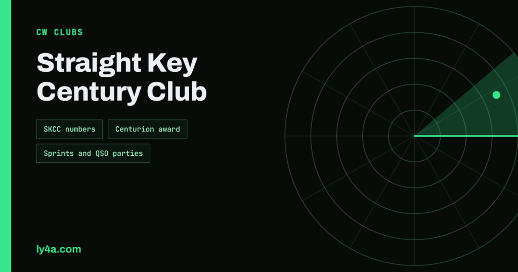Straight Key Century Club and CW Clubs: A Practical Guide