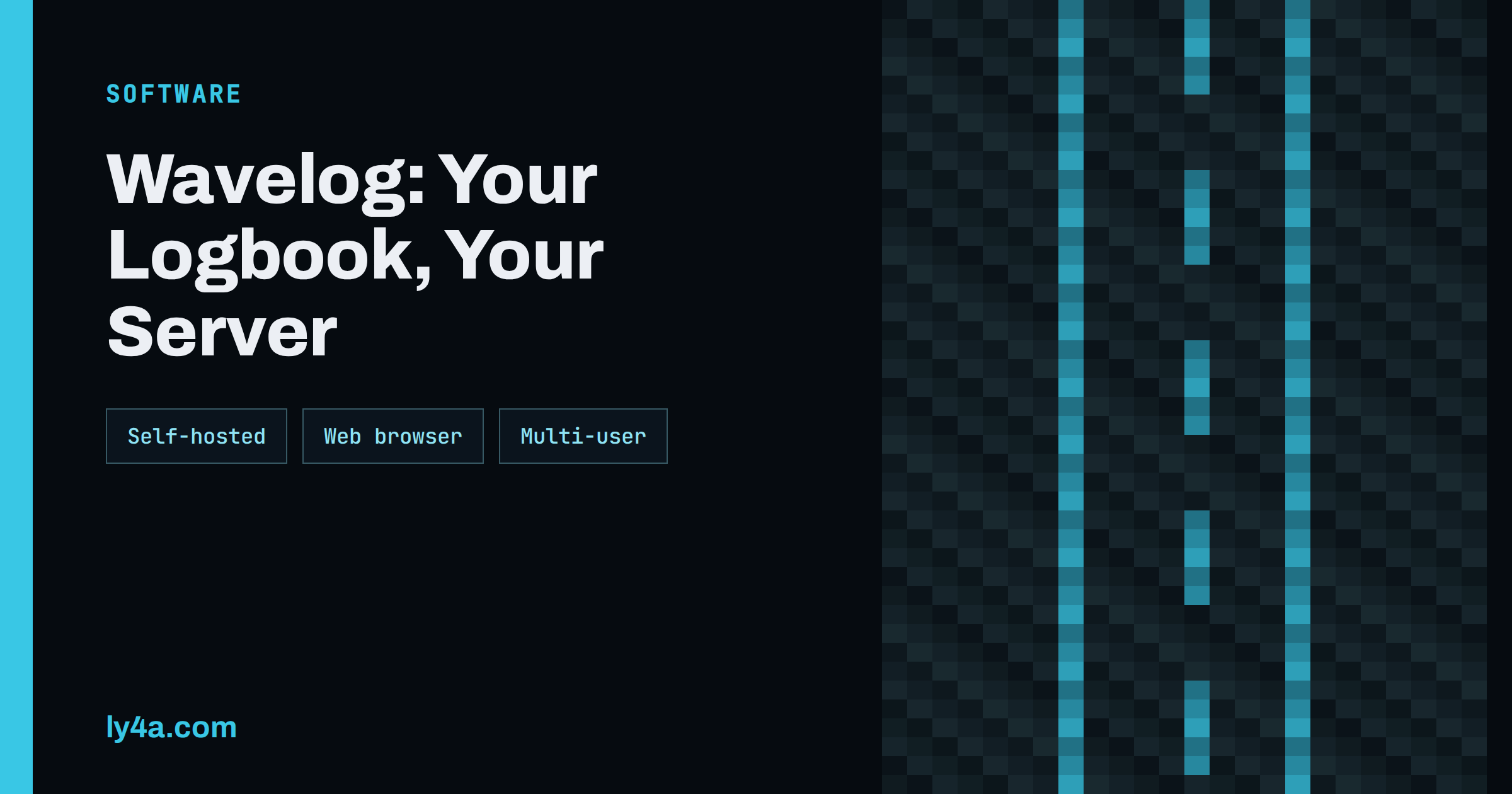 Wavelog: A Self-Hosted Web Logbook for Radio Amateurs